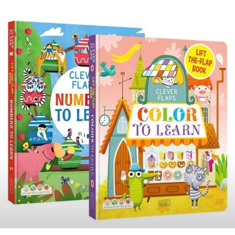 หนังสือกิจกรรม Clever Flaps พร้อมส่ง
