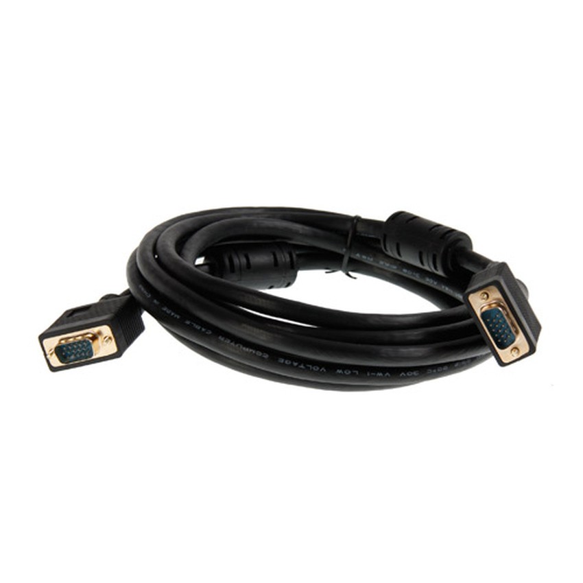 Cable VGA/RGB M/M (5M) Gold