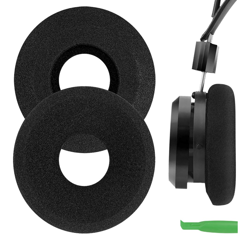 Geekria เปลี่ยนแผ่นรองหูฟังสําหรับ GRADO PS1000, GS1000, SR80e, SR80i, SR125i, SR225i, SR60, SR80, S