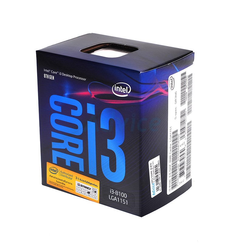 Intel Core I3 8100 ถูกที่สุด พร้อมโปรโมชั่น - ส.ค. 2021 | BigGo เช็ค ...