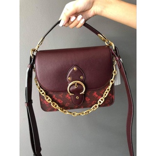 🥰🥳New Coach Beat Shoulder Bag With Horse And Carriage Print