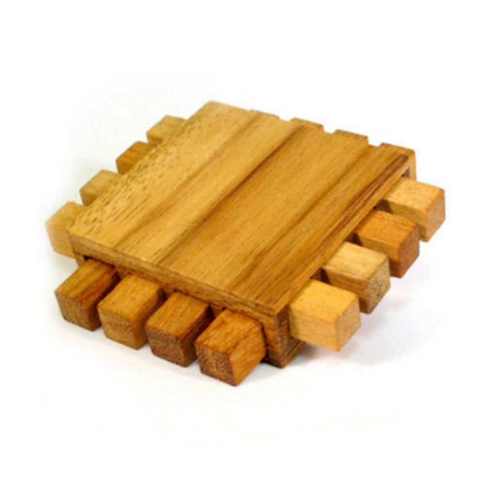 Puzzle Game ก้ามปู (Locked Sticks Puzzle) ของเล่นไม้ Ama-Wood