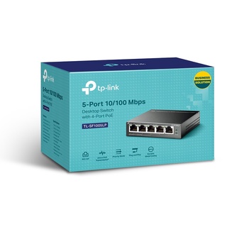 TP-LINK TL-SF1005LP 5-Port 10/100 Mbps Desktop Switch with 4-Port PoE