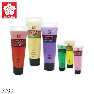 SAKURA สีอะคริลิค หลอดเล็ก 20 ml XAC