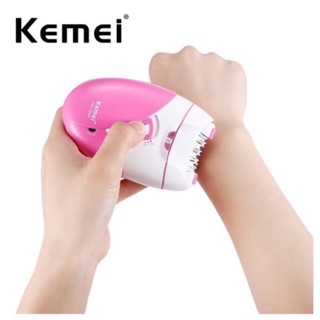 เครื่องถอนขน Kemei KM-189A เครื่องกำจัดขน ถอนขนแขน ขา รักแร้ หนวด ขอบบิกินี่ แบบไร้สายแบบพกพา ชาร์จไฟผ่าน USB