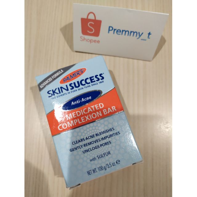 Palmer's สบู่ล้างหน้าสำหรับรักษาสิว📦ส่งฟรี