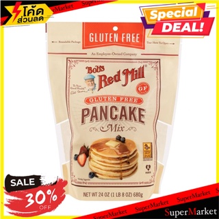 ✨คุ้มสุดๆ✨ บ็อบเรดมิลล์ Gf แพนเค้กมิกซ์ 680 กรัม/Bobs Red Mill Gf Pancake Mix 680g 🔥สินค้าขายดี!!