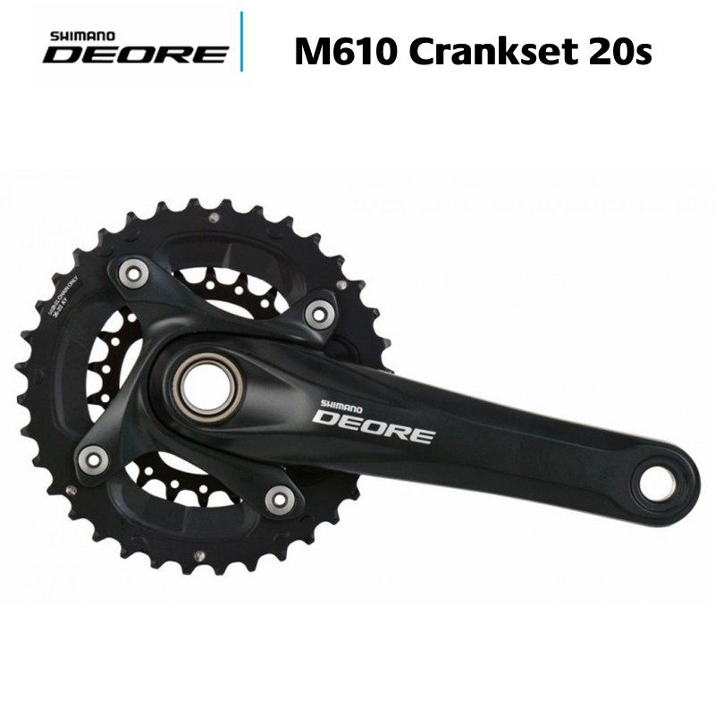 deore 2x crankset