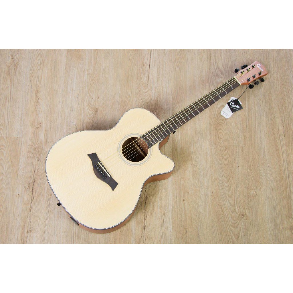 กีตาร์โปร่งไฟฟ้า Gusta รุ่น OMCE II