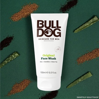 Bulldog Skincare For Men Original Face Wash 150ml ผลิตภัณฑ์ทำความสะอาดผิวหน้าผู้ชายสูตรพิเศษสำหรับทุกสภาพผิว