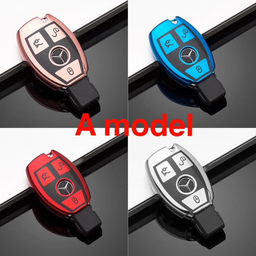 เคสกุญแจรถยนต์ Tpu สําหรับ Benz W 203 W 210 W 211 Amg C E S Clk Cla Slk 6 #Cclass #Eclass #GLA #CLA ready stock ราคา ถูกที่สุด ดีลบีเคเค แกลเลอรีภาพที่ 2