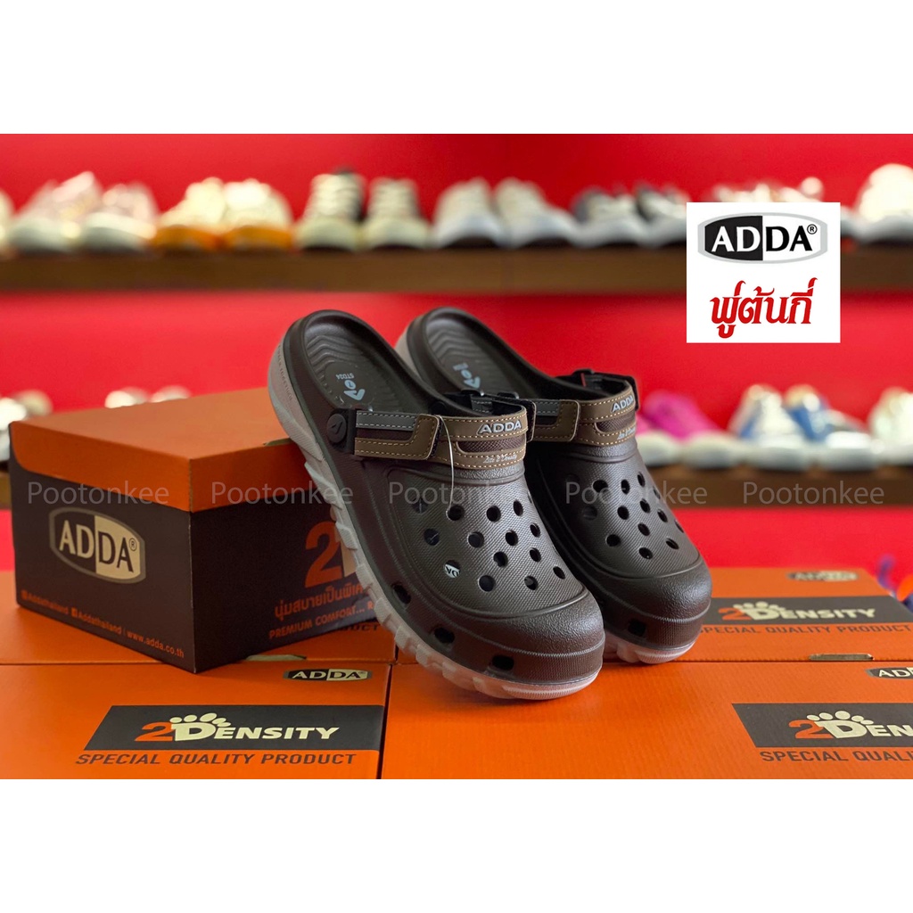 ADDA รองเท้าแตะ แอ๊ดด้า รองเท้าลำลอง แบบสวมหัวโต รุ่น 5TD24-M2 ของเเท้ พร้อมส่ง