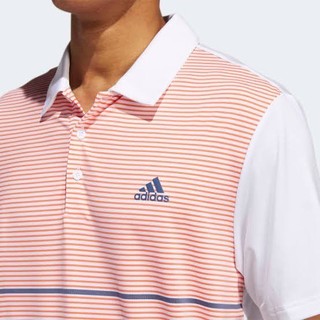 Adidas Polo Shirt เสื้อกีฬาคอปกแขนสั้นสีขาวแสดแบรนด์แท้ราคาพิเศษ