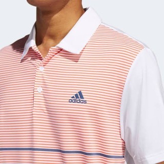 Adidas Polo Shirt เสื้อกีฬาคอปกแขนสั้นสีขาวแสดแบรนด์แท้ราคาพิเศษ