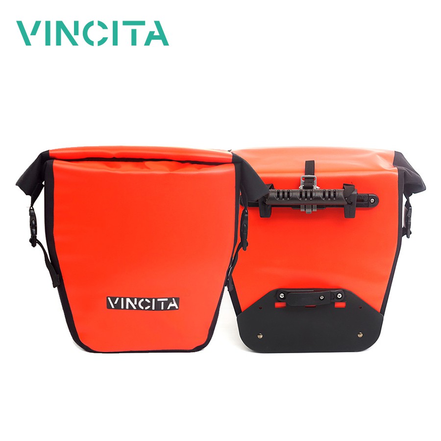Vincita กระเป๋าแพนเนียร์เดี่ยวฝาม้วน (คู่หลัง) กันน้ำ 100 % ราคาต่อคู่ (2ใบ) วินสิตา (B060WP-V) รับประกันสินค้า 1 ปี — صورة 3