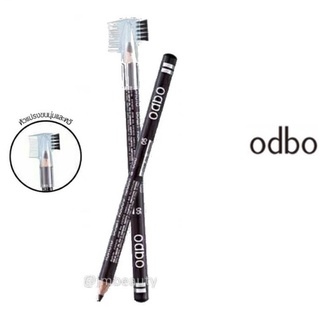 (แท้) Odbo Soft Drawing Pencil &amp; Brush โอดีบีโอ ดินสอเขียนคิ้ว พร้อมแปรง OD760