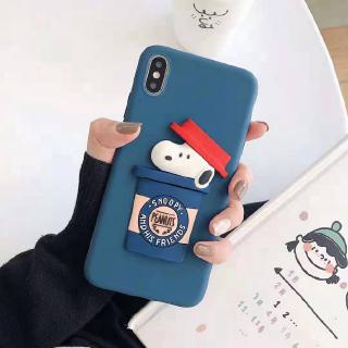 เคสซิลิโคนเคสโทรศัพท์มือถือลายการ์ตูน Snoopy สําหรับ Samsung J 3 J 5 J 7 Pro 2016 A 3 A 5 A 7 2017