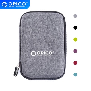 Orico กระเป๋าเคส HDD และ SSD ขนาด 2.5 นิ้ว สีดํา แดง น้ําเงิน (PHD-25)