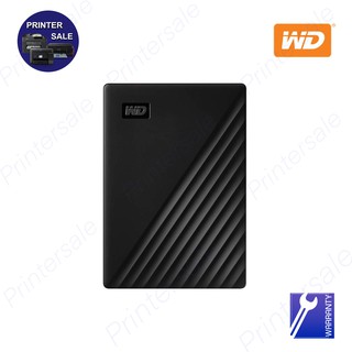 WD 2 TB HDD EXT (ฮาร์ดดิสก์พกพา) MY PASSPORT BLACK / white (WDBYVG0020BBK) ส่งเร็ว ส่งด่วน by printersale