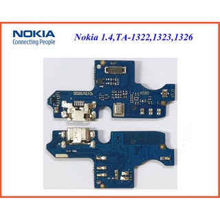 สายแพรชุดก้นชาร์จ Nokia 1.4,TA-1322