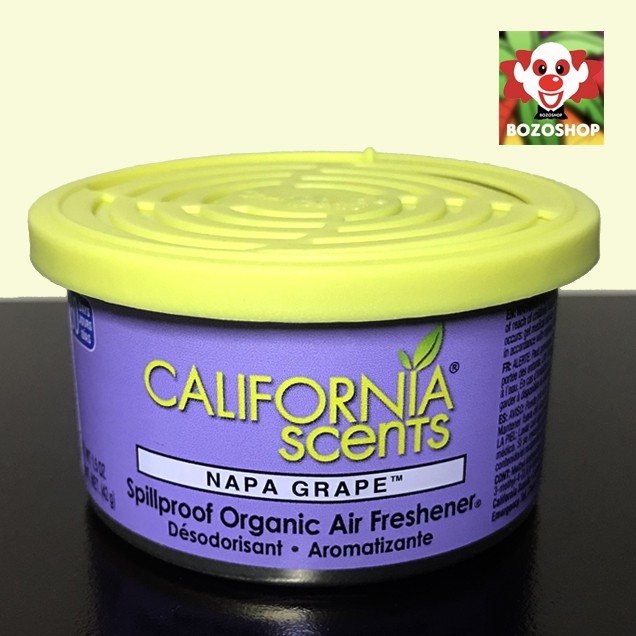 น้ําหอมติดรถยนต์ California Scents กลิ่น Napa Grape