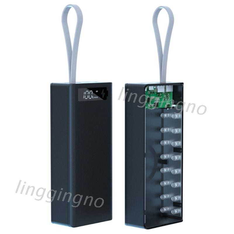 Rr กล่องเคสแบตเตอรี่สํารอง Diy 16X18650