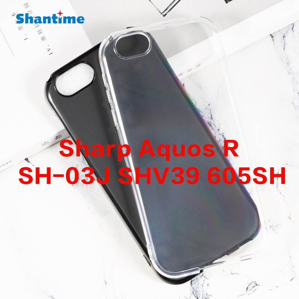เคสโทรศ พท ซ ล โคน Tpu แบบน มส าหร บ Sharp Aquos R Sh 03j Shv39 605sh Shopee Thailand