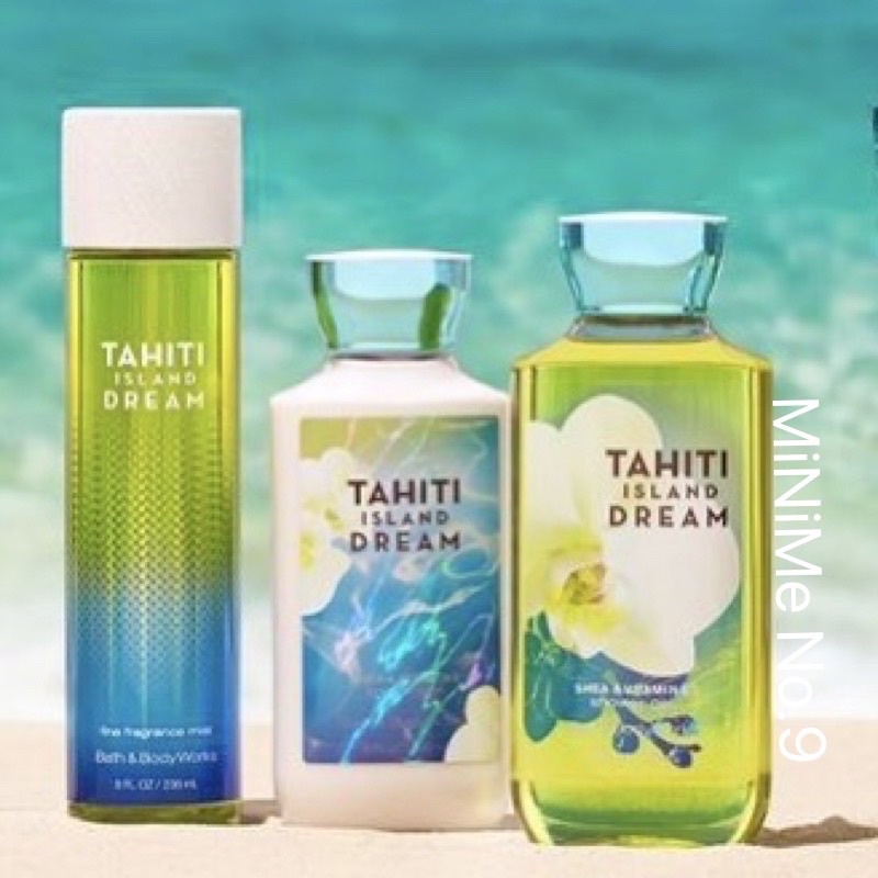 (แท้) Bath&amp;Body Works TAHITI ISLAND DREAM collection