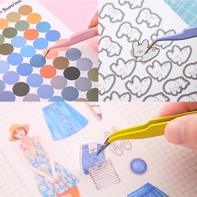 แหนบสีพาสเทล สำหรับงานฝีมือ DIY - รูปที่ 2