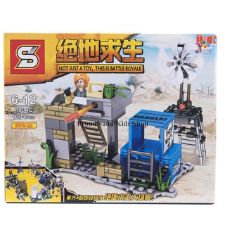 ProudNada Toys ตัวต่อเลโก้ฐานทัพทหาร S 1094C NOT JUST A TOY,THIS IS BATTLE ROYALE 133+PCS 1094C