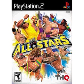 แผ่นเกมส์PS2 WWE All Stars PS2 เกมเพล2 เกมplay2 แนวมวยปล้ำ