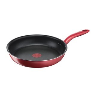 🔥The Best!! TEFAL กระทะด้ามนอนสติ๊กทรงตื้น So chef รุ่น G1350695 ขนาด 28 ซม. สีแดง Fry Pans &amp; Woks