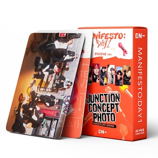 การ์ดโลโม่ 30-55ใบ/กล่อง LOMO CARD 8.7×5.7CM.ENHYPEN เอนไฮเพน:MANIFESTO SENKOU WEATHER LAB Little Wishes DILEMMA ANSWER