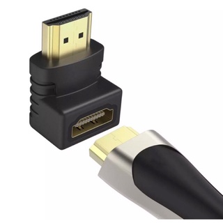 ตัวต่อสายHDMIแบบ งอ สำหรับพื้นที่แคบในการเสียบช่องHDMI