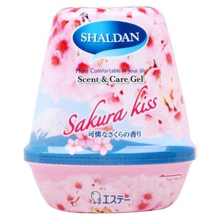 เจลปรับอากาศทั่วไป SHALDAN 180 กรัม ซากุระ  AIR REFRESHENER GEL SHALDAN SCENT &amp; CARE 180G SAKURA KISS