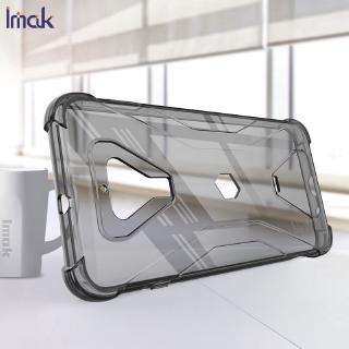 Imak Xiaomi Black Shark 3 Shockproof Soft TPU Case Xiomi BlackShark 3 Transparent Silicone Back Cover Screen Film