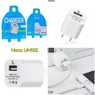 hoco. หัวชาร์จ รุ่น UH-102 หัวชาร์จUSB USB หัวชาร์จมาตราฐาน