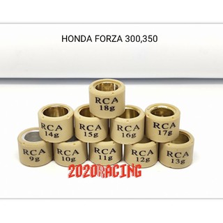 เม็ดแต่ง Forza 300,350 น้ำหนัก 9g-18g ราคา 1 เม็ด 30 บาท