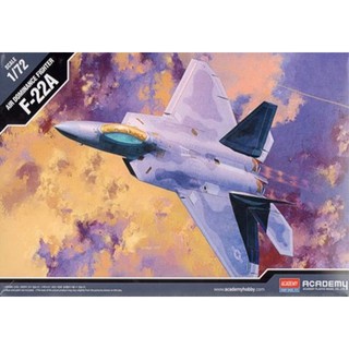 Academy Model 1/72 AC12423 F-22A AIR DOMINANCE FIGHTER