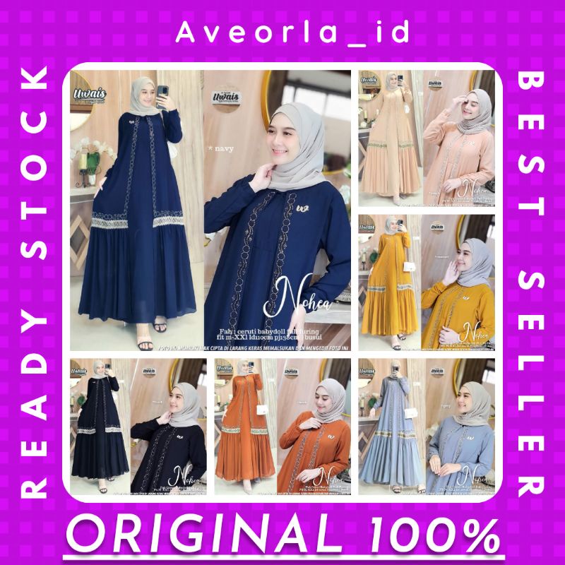 ((ไม่สต๊อก Ghoib) NOHEA/CAZAA MAXY DRESS BABYDOLL ORI BY UWEIS