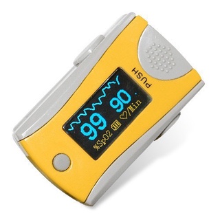 เครื่องวัดออกซิเจนปลายนิ้ว  (Fingertip Pulse Oximeter)