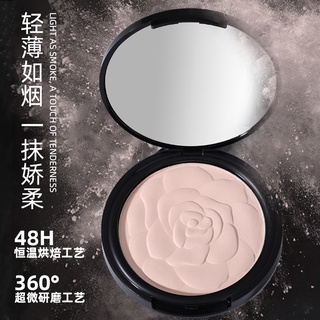 แป้งพัฟ แป้งสองชั้น COLOUR GEOMETRT MAKE-UP POWDER แป้งเนื้อแมทผสมรองพื้น คุมมัน ปกปิดจุดด่างดำ ผิวเนียน 5112