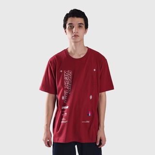 เสื้อยืดคอหยาบ T427 Maroon Dreamer