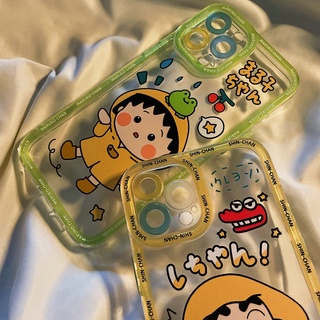 เคสมือถือ แบบนิ่ม ลายการ์ตูนชินจังน่ารัก สําหรับ OPPO A76 A36 A94 A93 A74 A95 A54 A53 A33 A52 A92 A31 A16 A15 A15S A5 A9 2020 A7 A5S AX7 A3S Reno 5F 4F 7 6 5 4 4G 5G