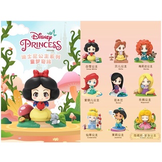 52TOYS 🔰🔰 Disney Princess โมเดลเจ้าหญิง กล่องสุ่ม   มือ 1 ของแท้ 100%  เซทใหม่ล่าสุด พร้อมส่ง