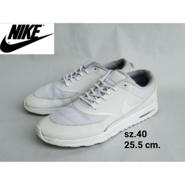 *ลดราคาจาก 990฿ Nike Air Max Thea White Size 40 แท้💯% รองเท้าใส่เที่ยว