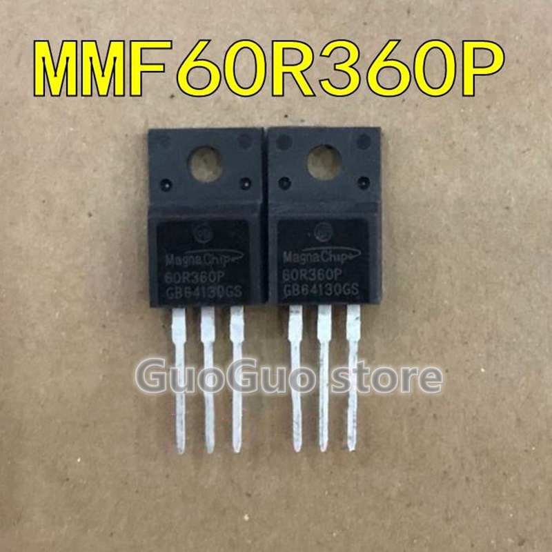 TO-220F 5 ชิ้น 60R360P MMF60R360P 60R360 TO-220 11A 600V MOSFET ทรานซิสเตอร์ pxy