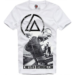 [S-5XL]เสื้อยืดลายกราฟฟิก e1syndicate CHESTER BENNINGTON Linkin Park soundgarden