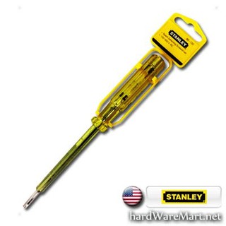 ไขควงลองไฟ 5.1/2" STANLEY 66-119 voltage tester 500volt