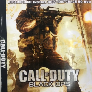 แผ่นเกมส์ pc Call of Duty Black Ops